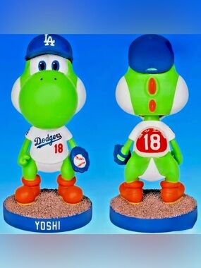 Yoshi #18 Dodger Baseball Collab